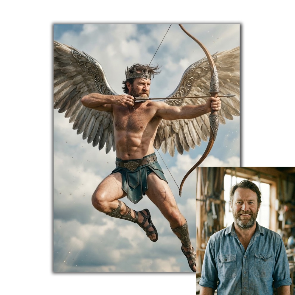 Střelec podle vaší fotky pro vlastní tisk