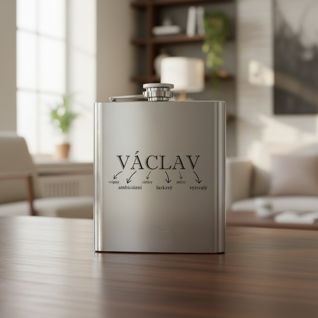 Placatka se jménem a jeho vlastnostmi (dárková sada)