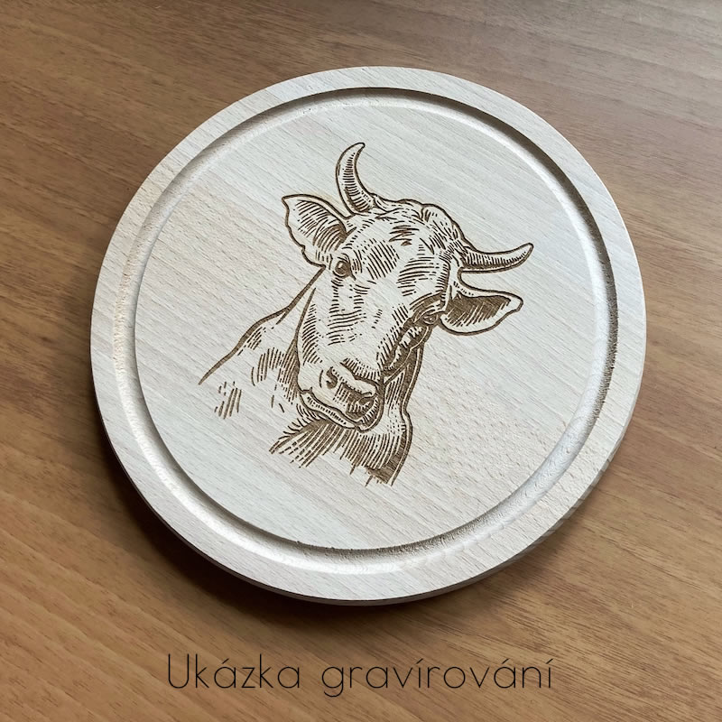 Kuchyňské prkénko s vlastním motivem