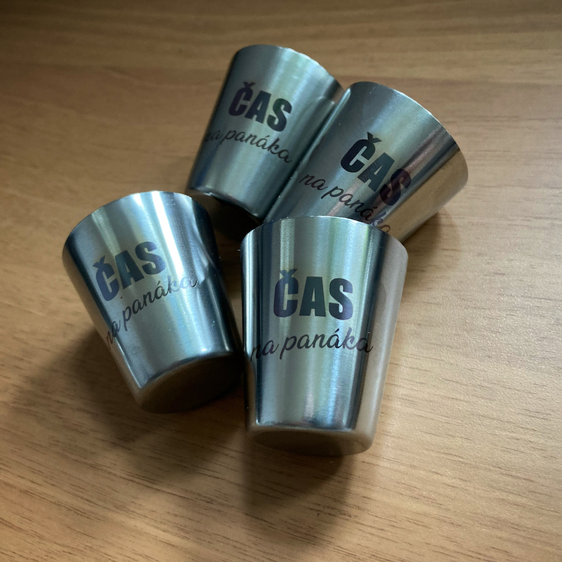 Nerezové panáky - Čas na panáka