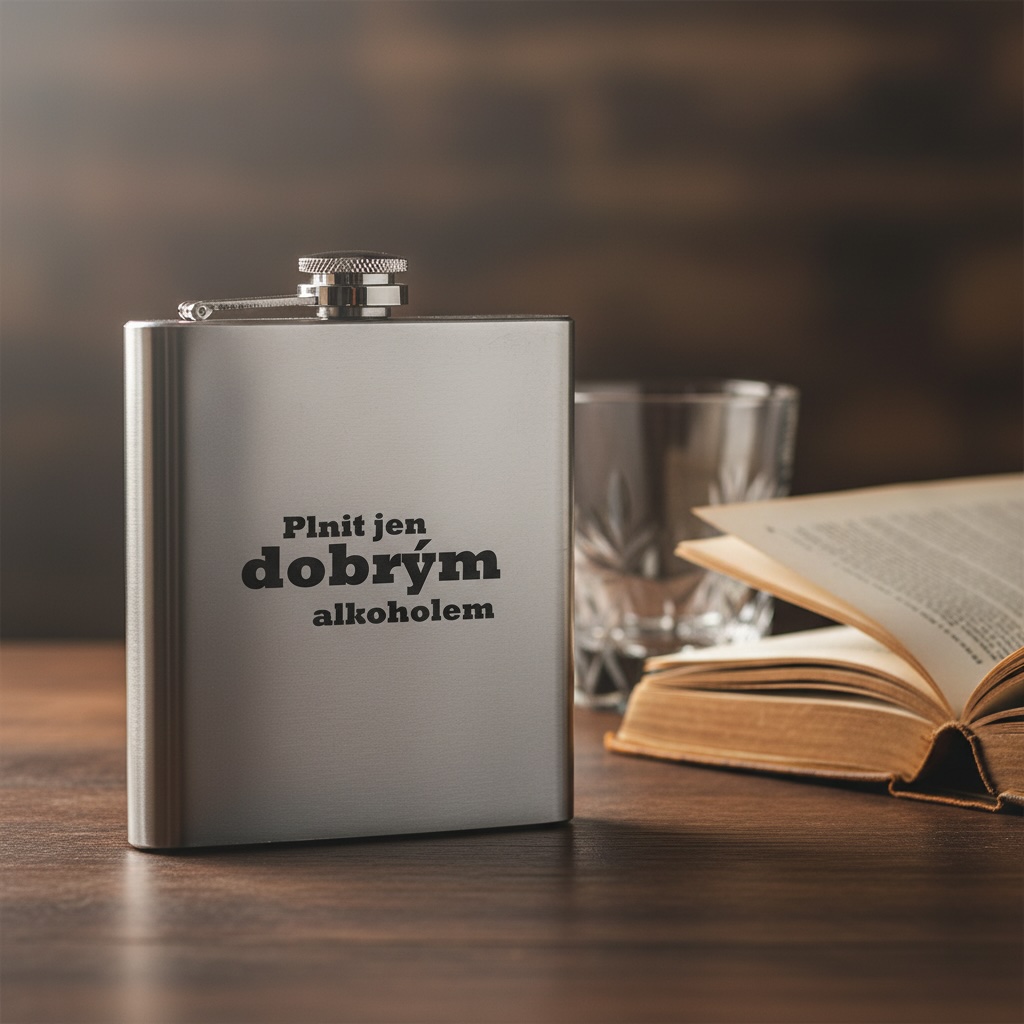 Placatka - Plnit jen dobrým alkoholem