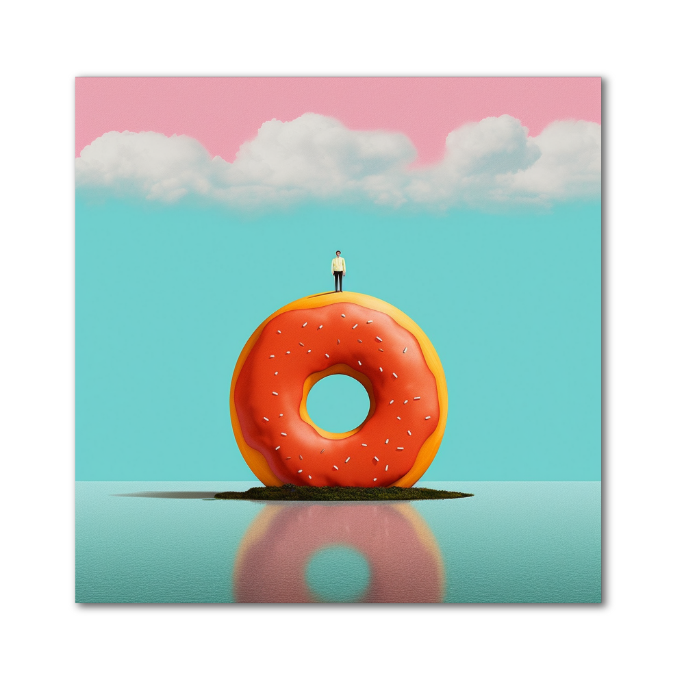Obraz na zeď - Big donut