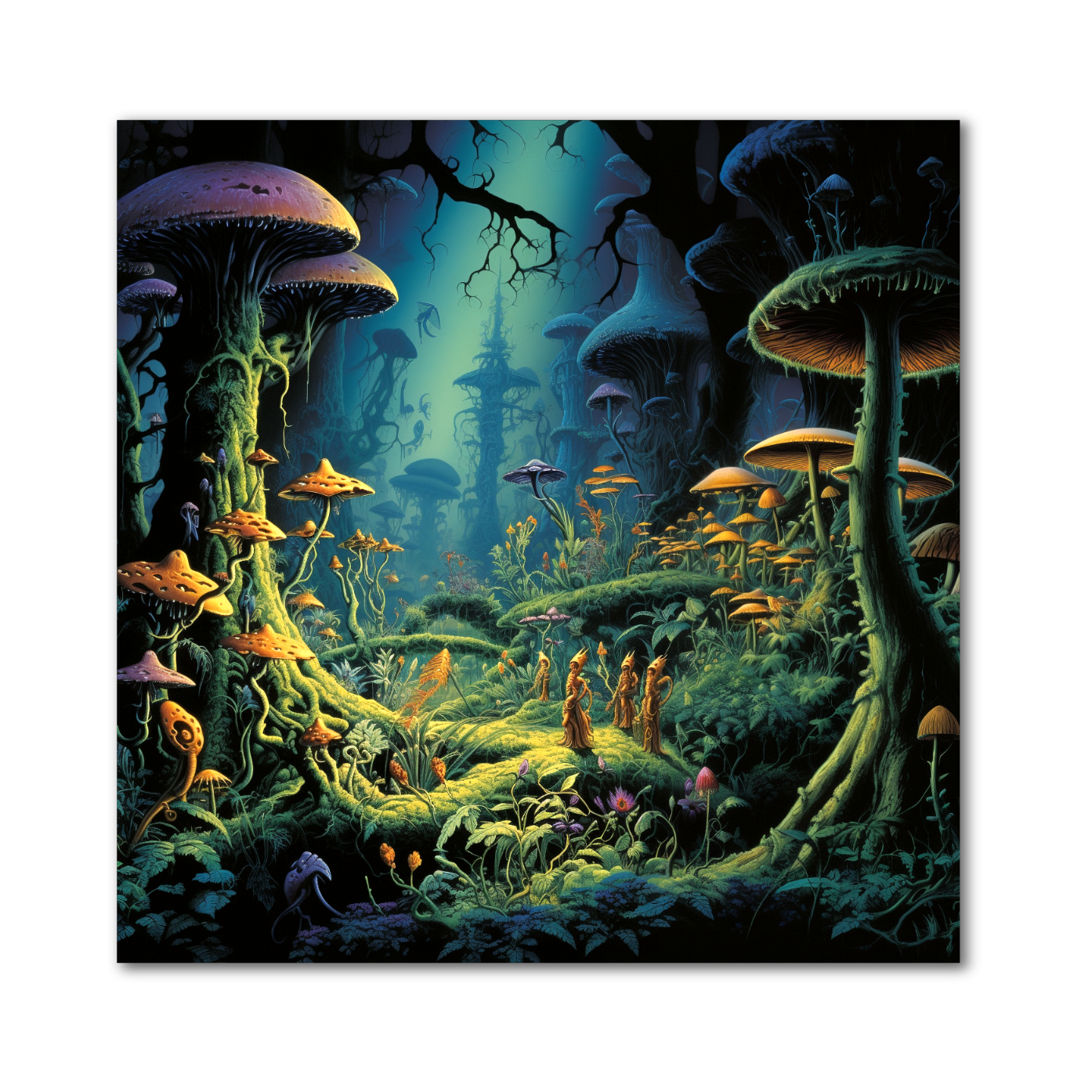Fantasy obraz na plátně