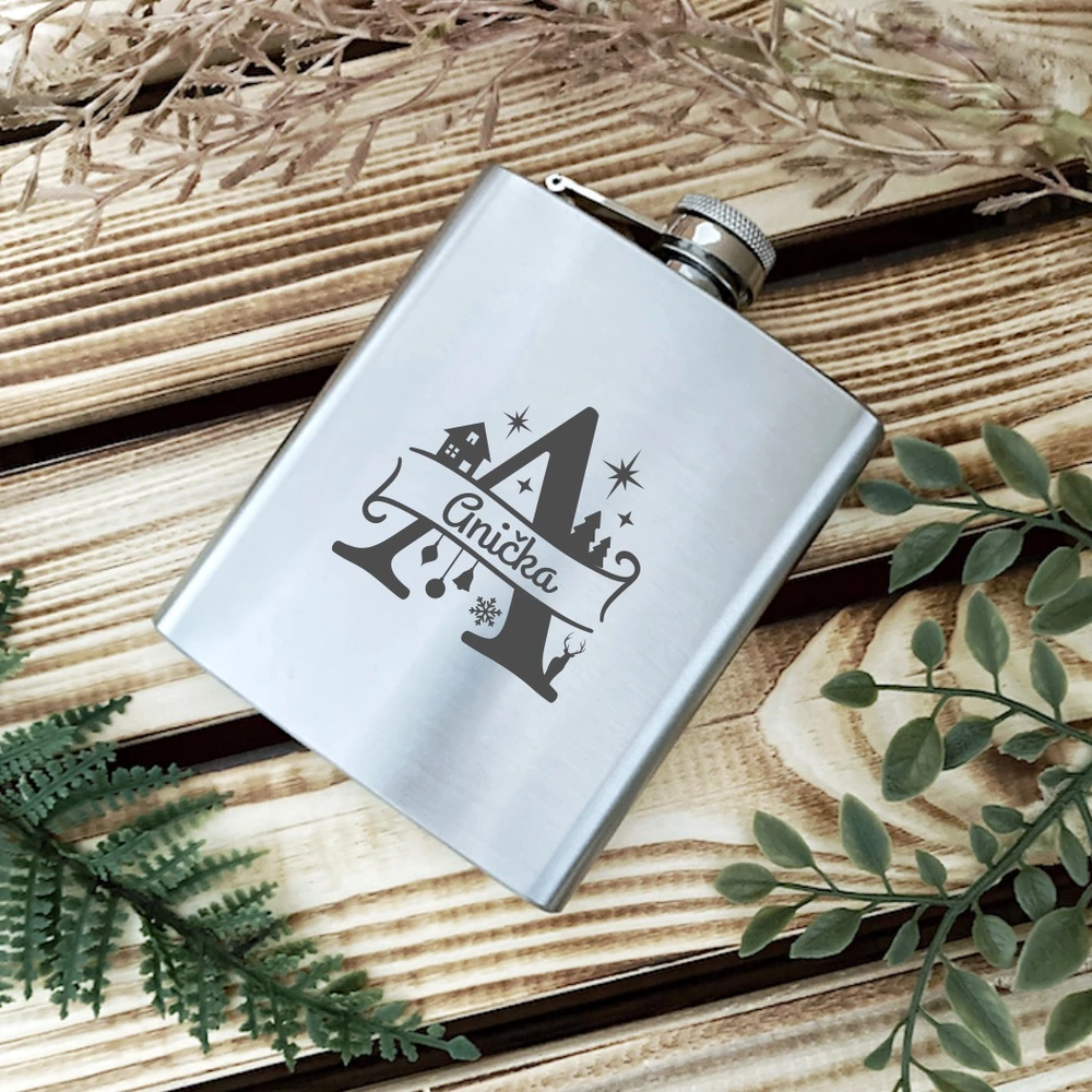 Vánoční placatka se jménem