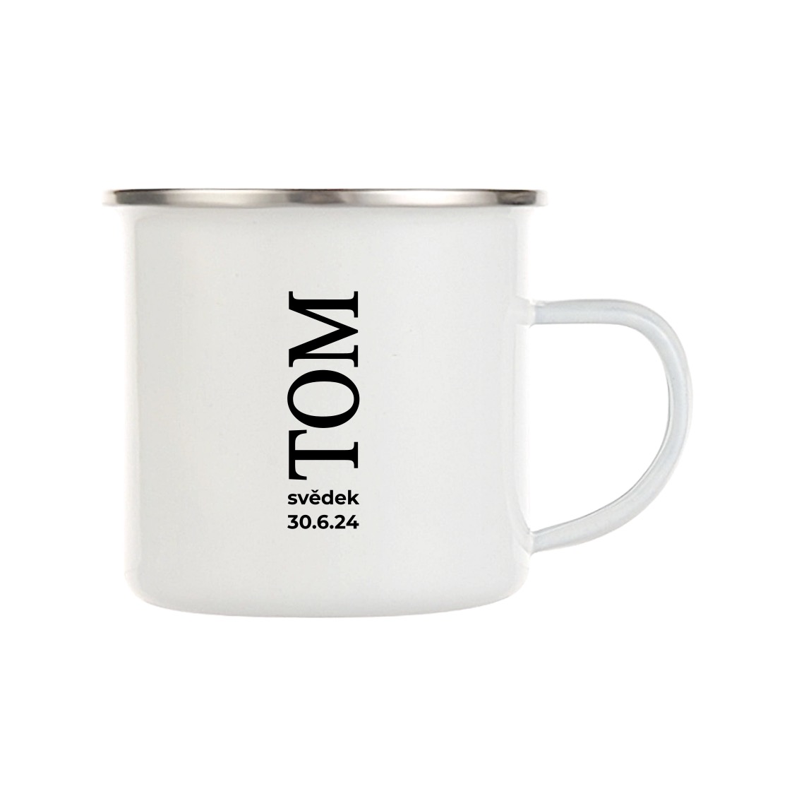 Svatební plecháček pro svědka