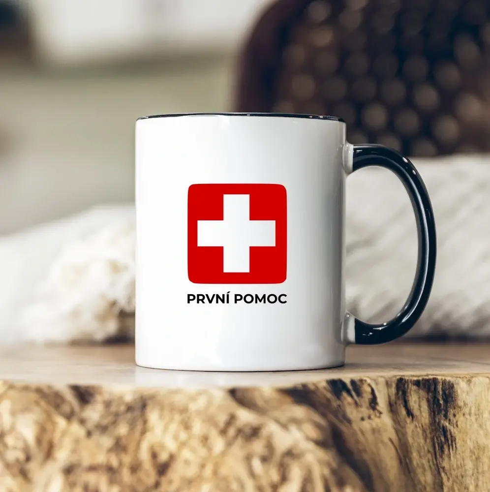 Keramický hrnek - První pomoc