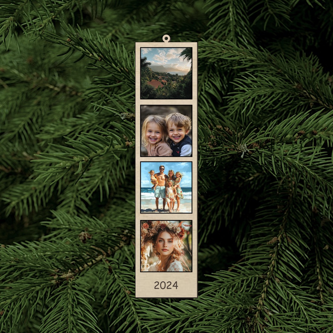 Dřevěné ozdoby INSTAX