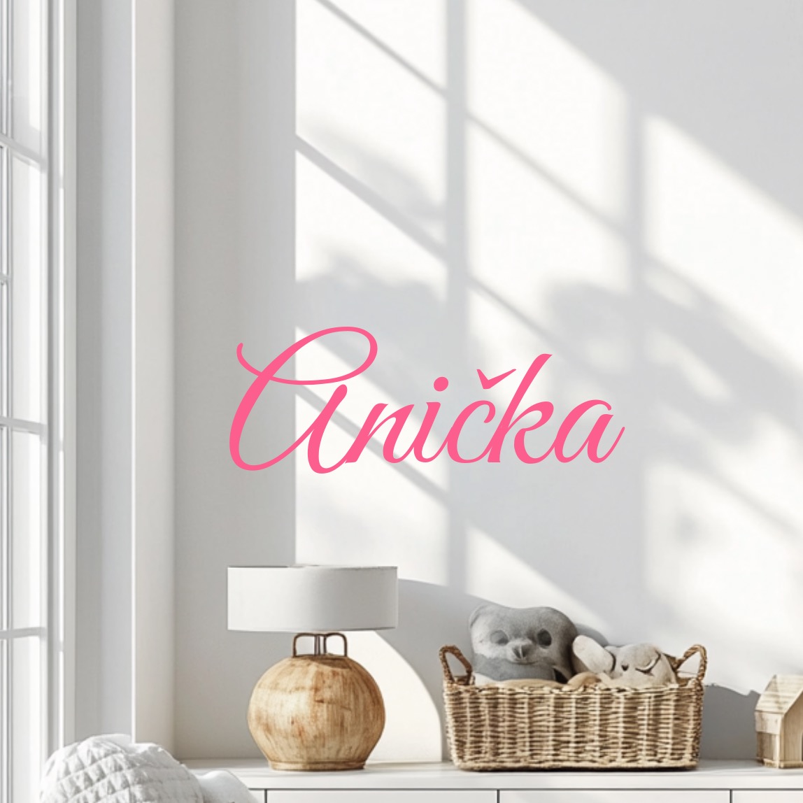 Vinylová samolepka - Jméno na přání