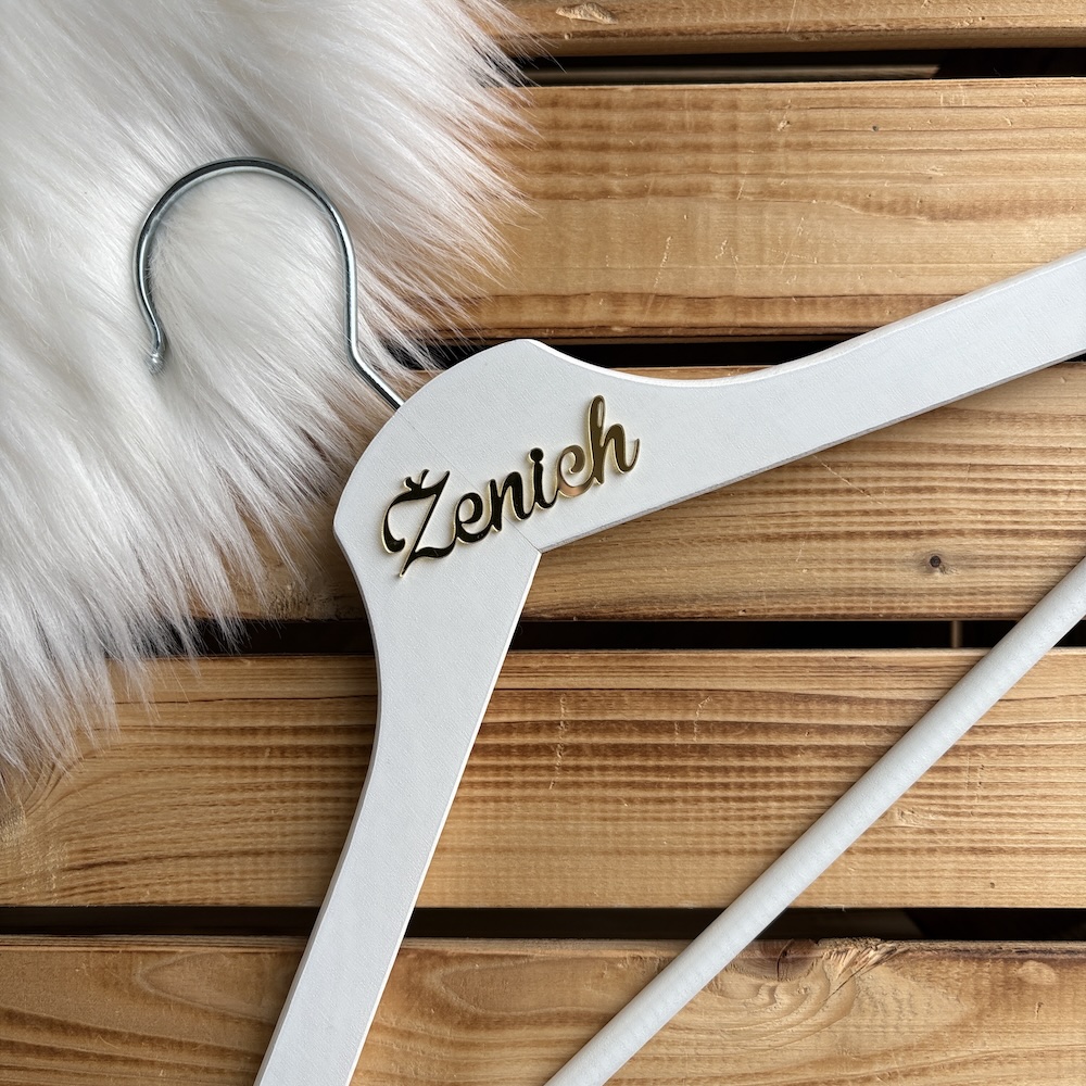 Svatební ramínko - Ženich