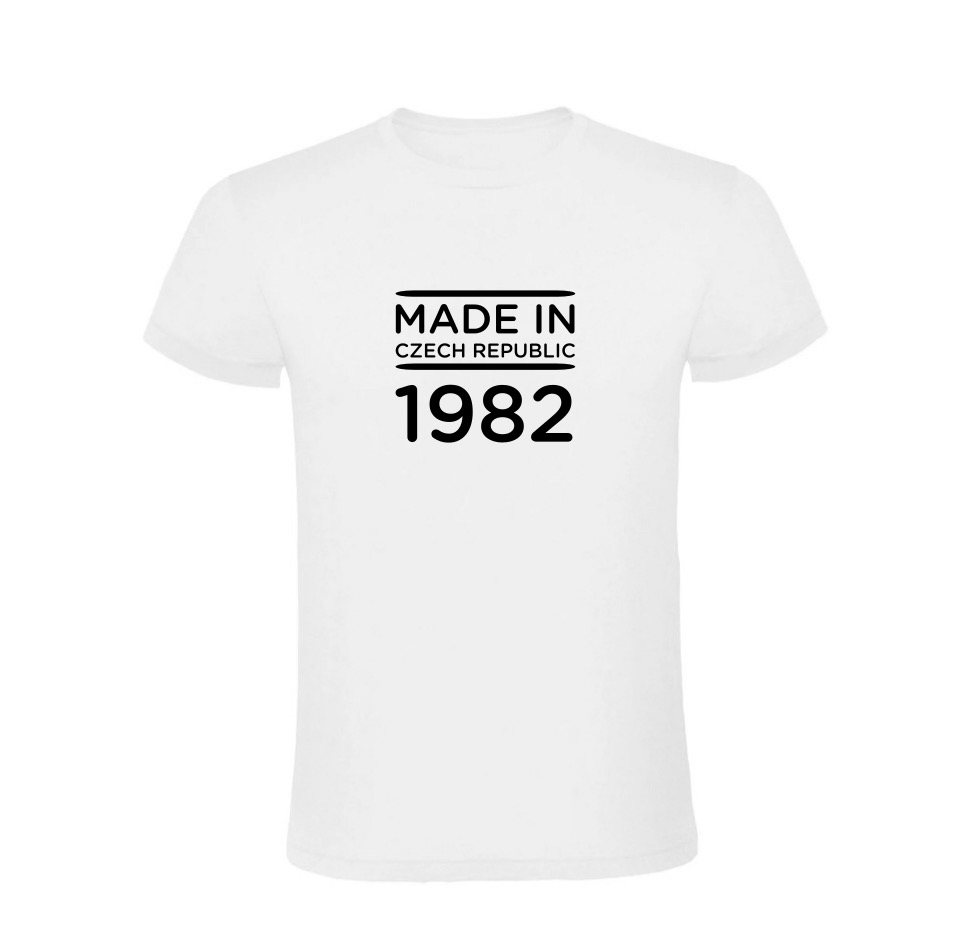 Tričko s rokem na přání