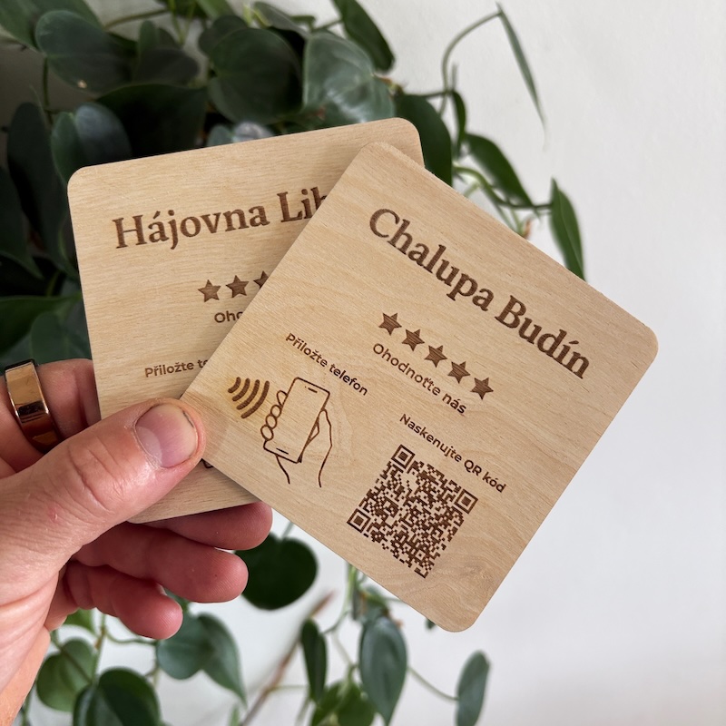 Destička pro hodnocení ubytování (e-chalupy apod.)