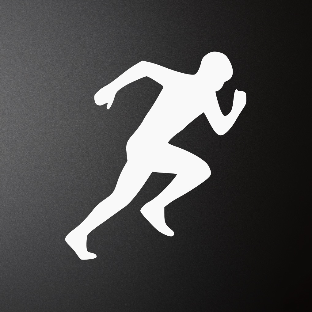 Samolepka na auto - Běžec