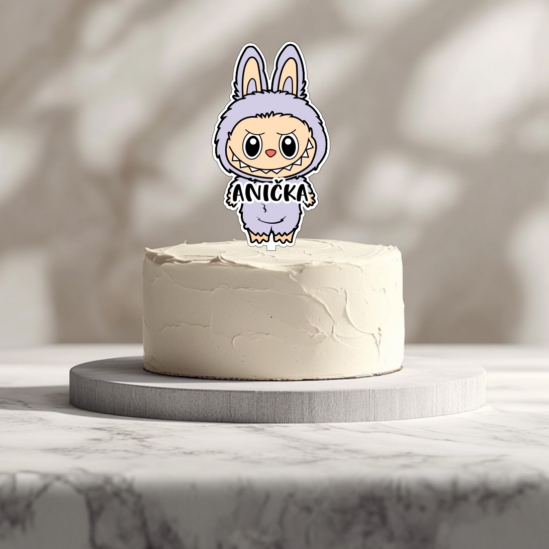 Zápich do dortu - Labubu se jménem