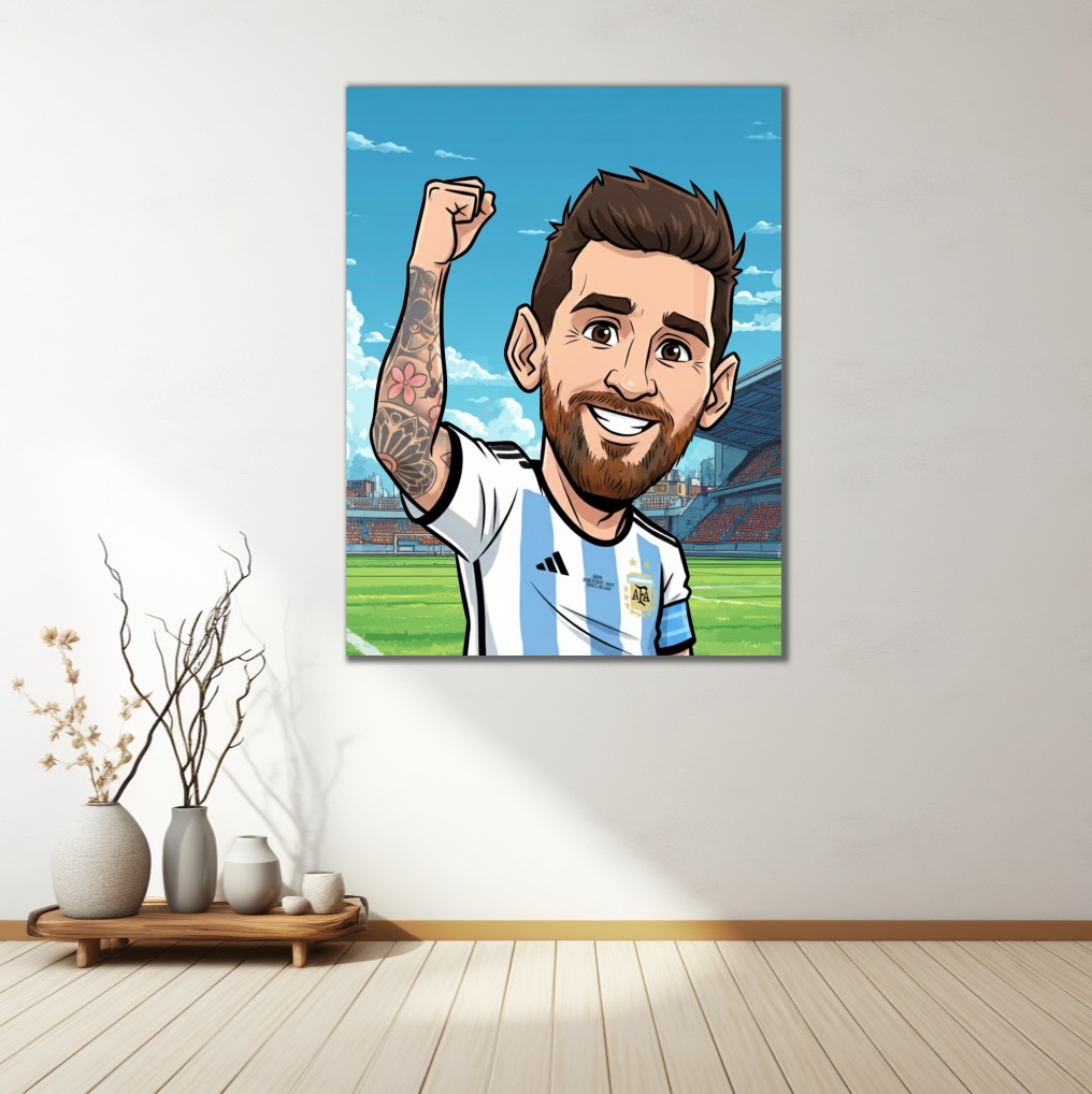 Motivační obraz - Lionel Messi