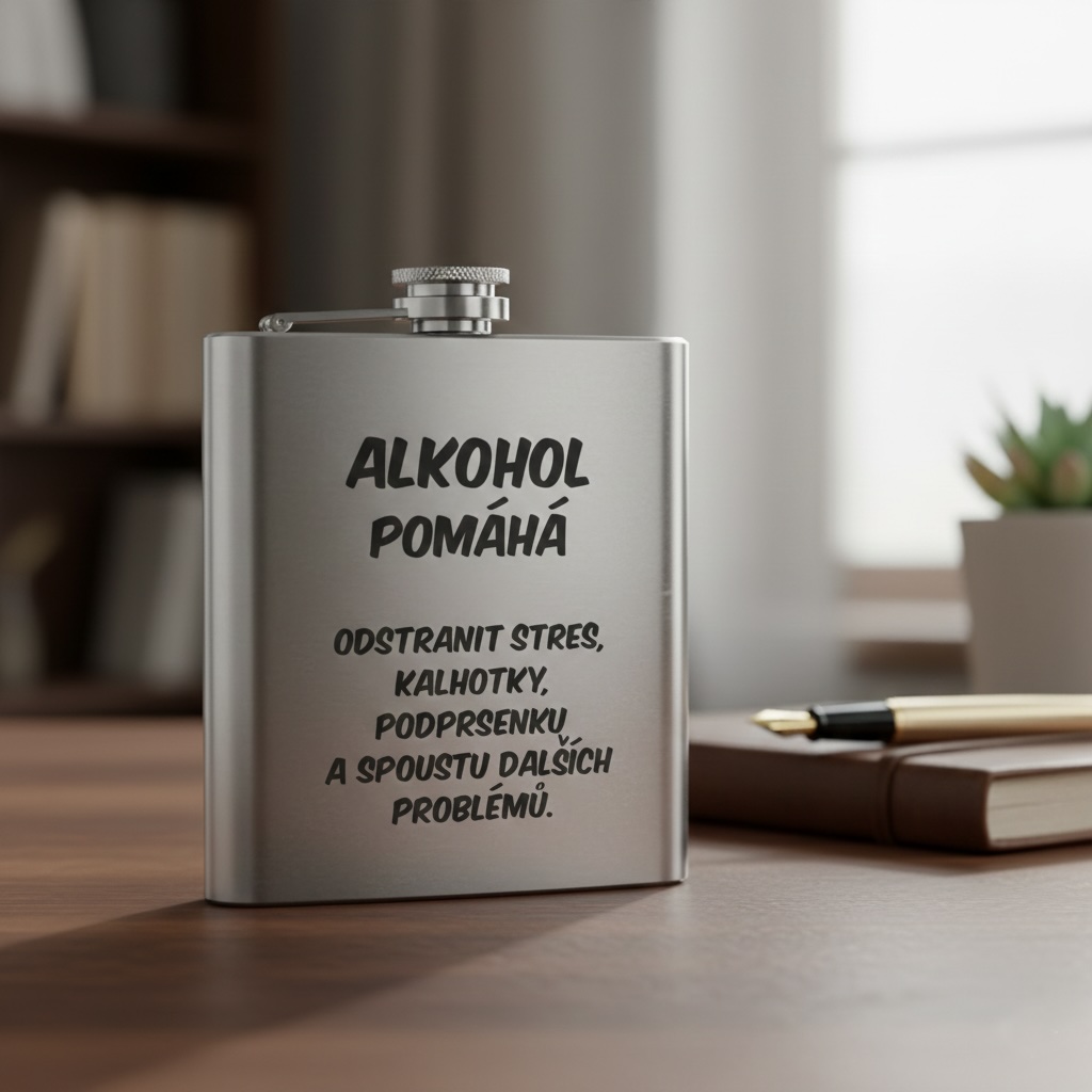 Obří placatka - Alkohol pomáhá...