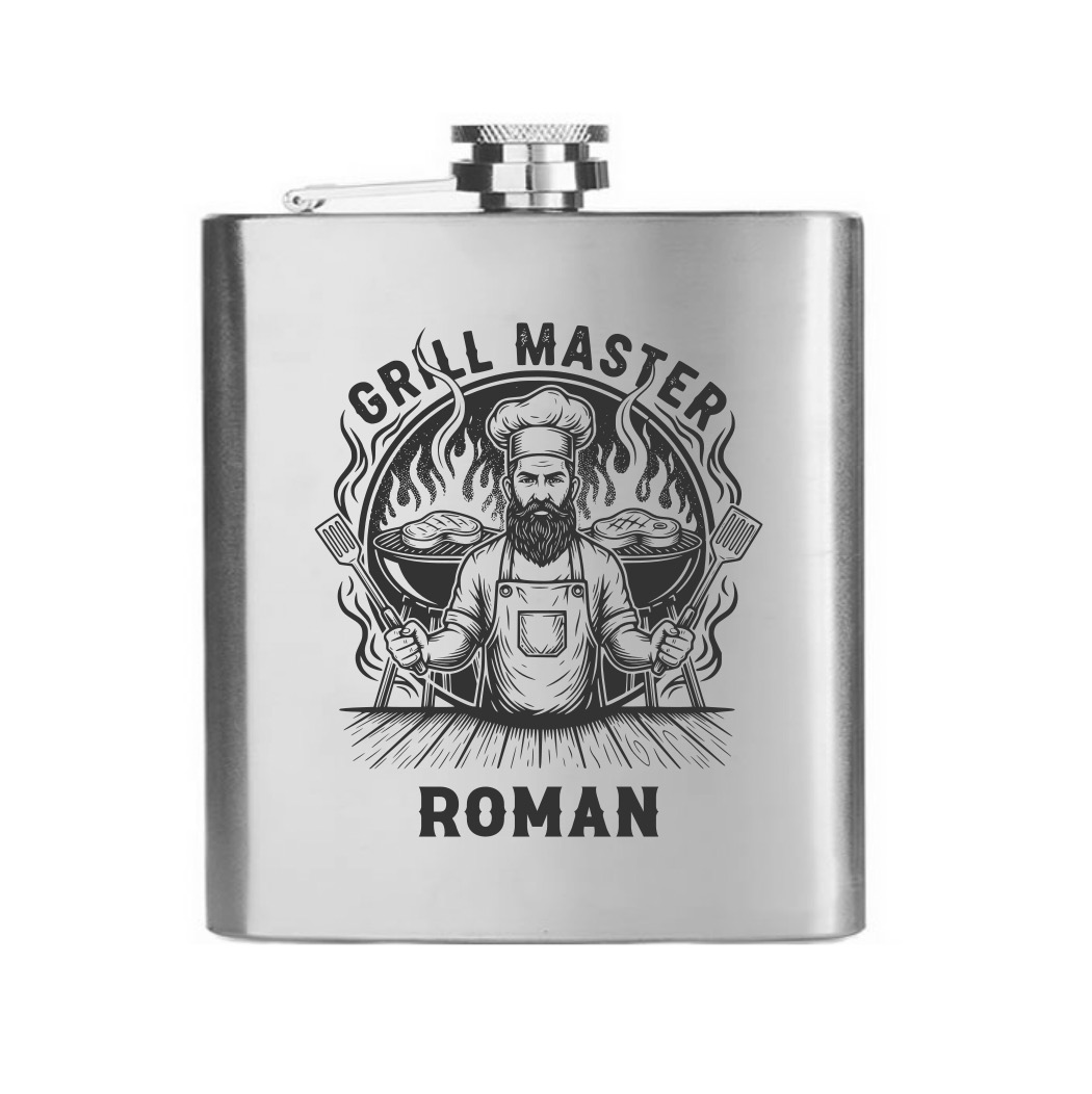 Placatka Grill Master se jménem na přání