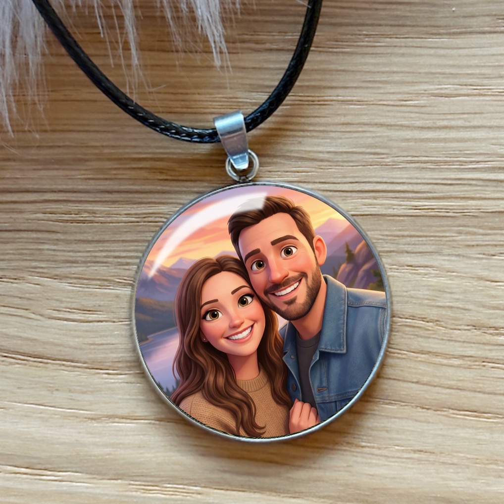 Náhrdelník v Disney stylu podle vaší fotky