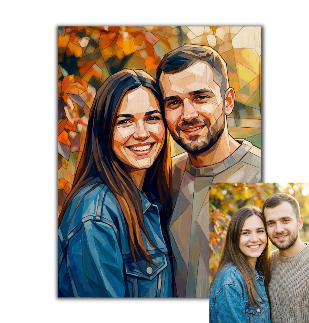 Ilustrace podle vaší fotky pro vlastní tisk