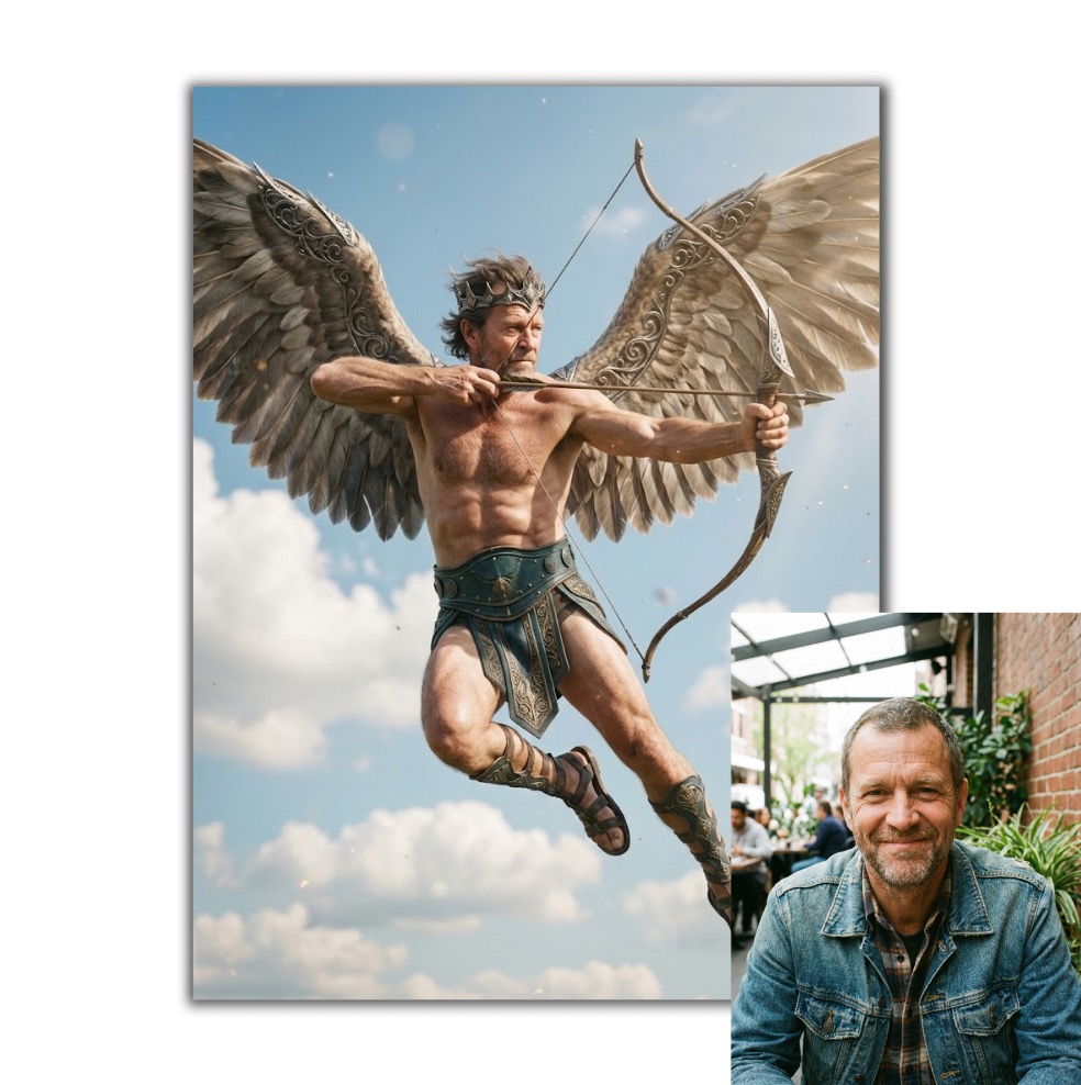 Střelec podle vaší fotky pro vlastní tisk