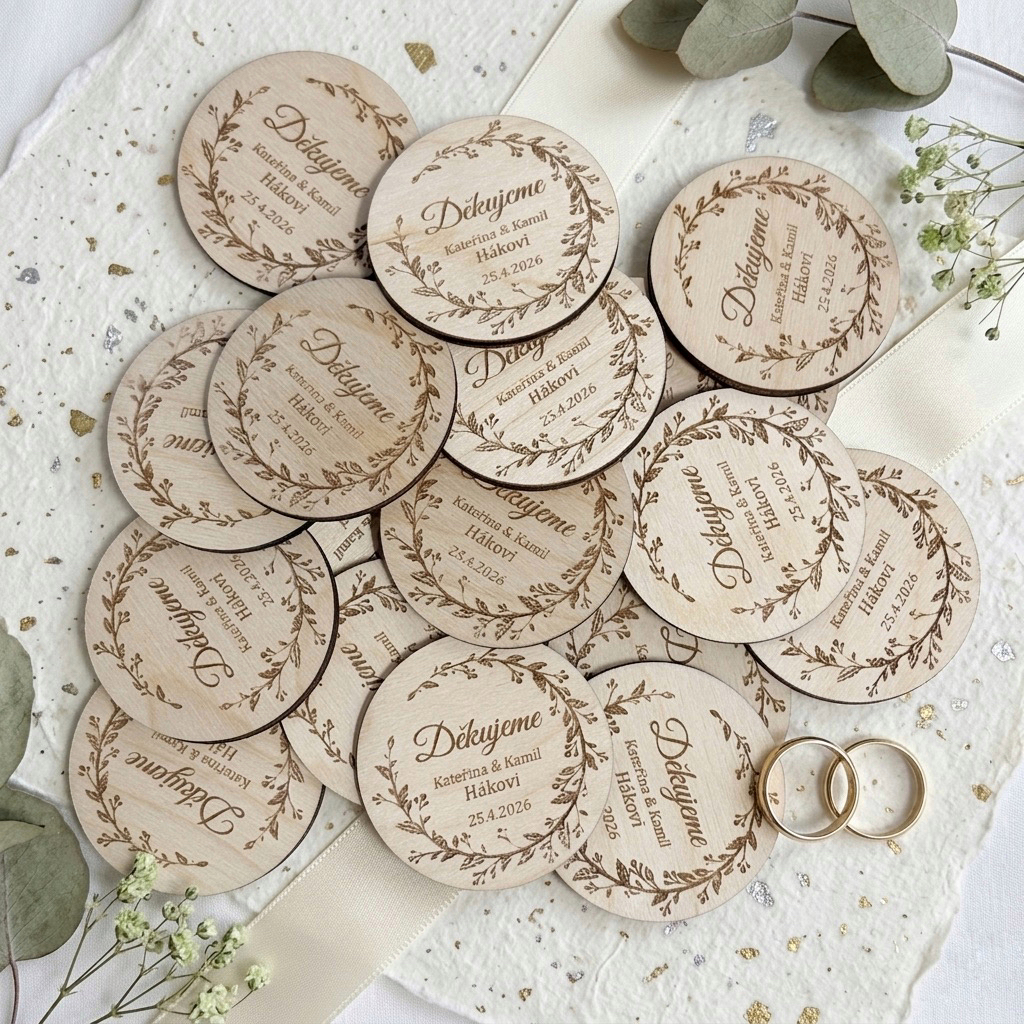 Svatební magnetky