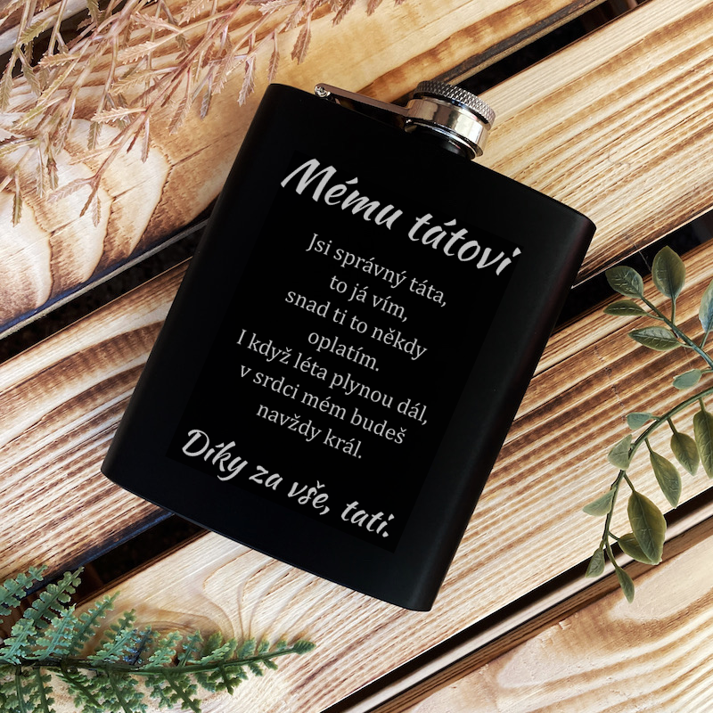 Svatební placatka pro tátu