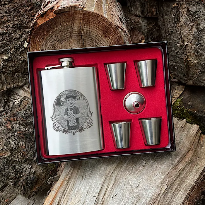 Placatka s vlastní fotkou (vintage rameček)