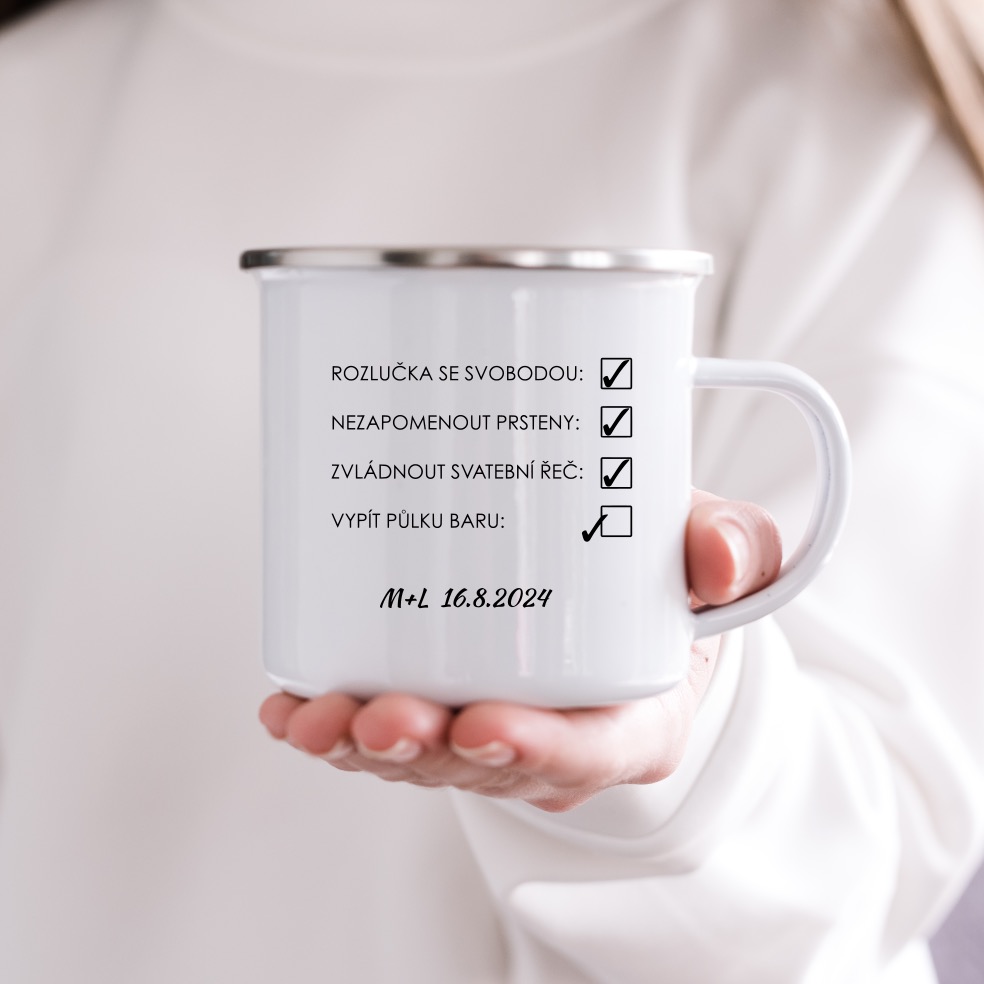 Svatební plecháček pro svědka