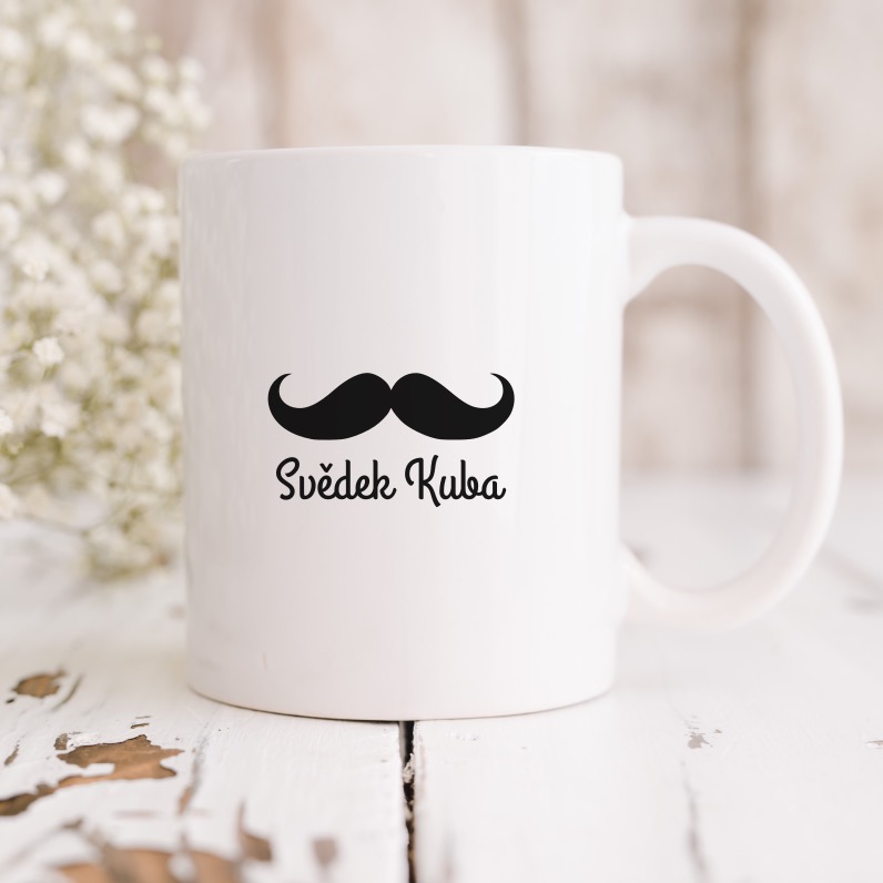 Svatební hrnek pro svědka