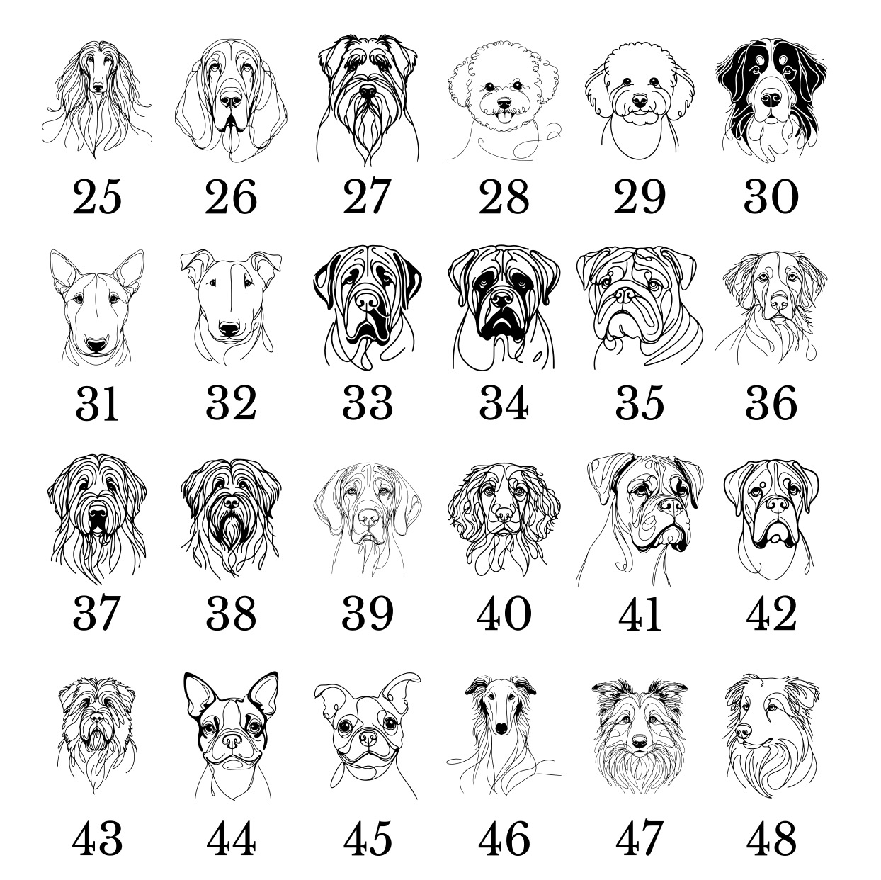 Tričko se psem a jménem (na výběr 160 motivů)