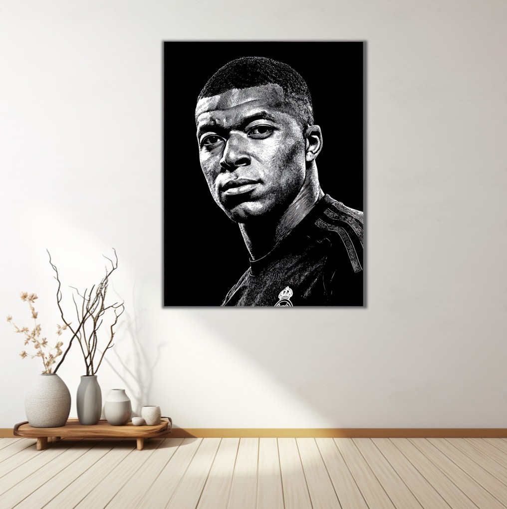 Obraz - Kylian Mbappé