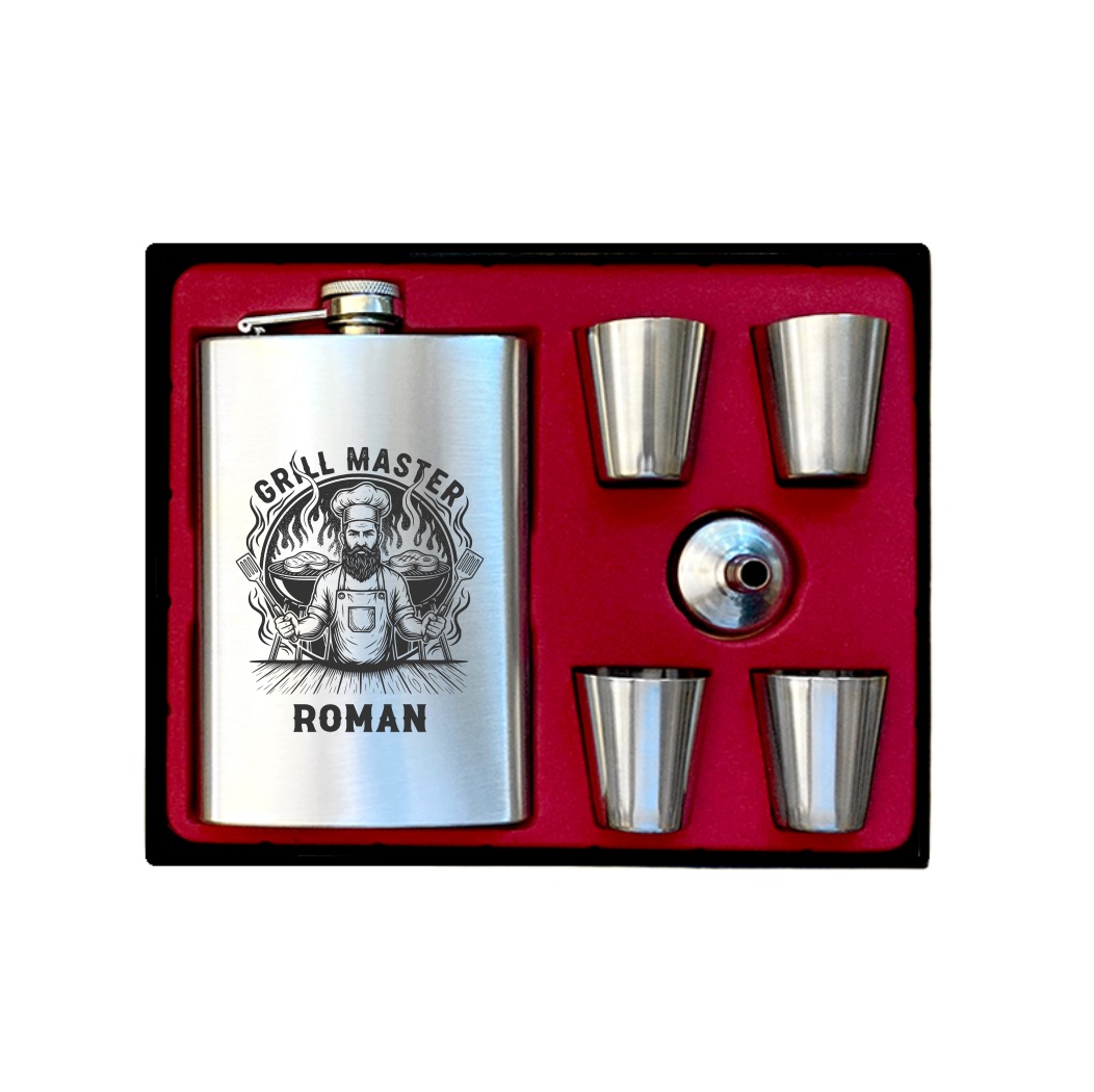 Placatka Grill Master se jménem na přání