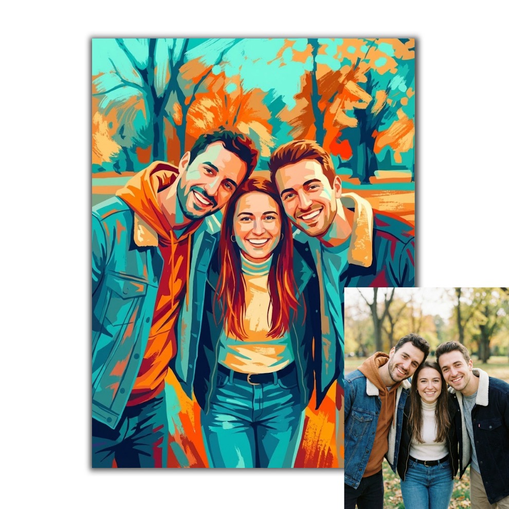 Hra barev podle vaší fotky pro vlastní tisk