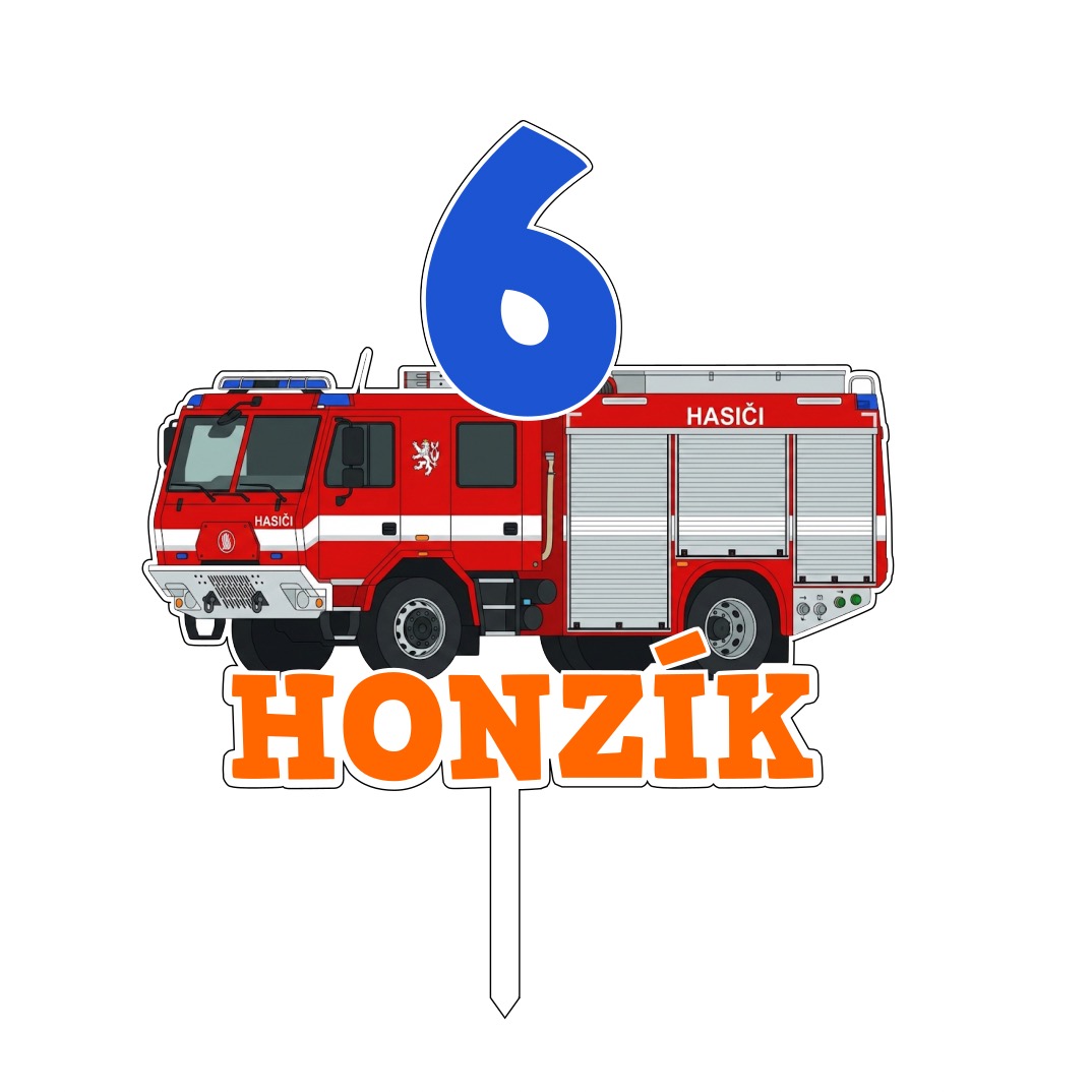 Zápich do dortu - Hasiči se jménem a rokem