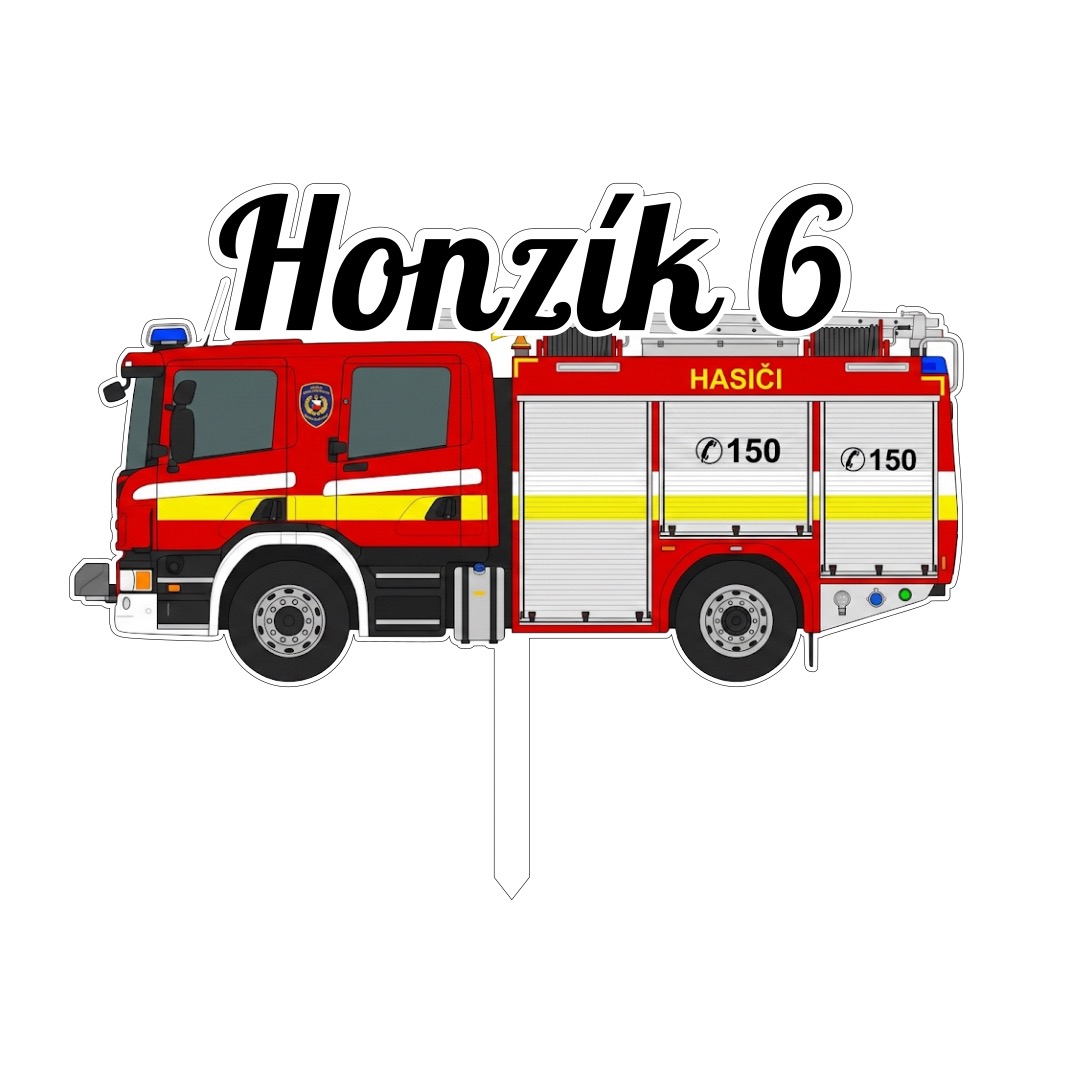 Zápich do dortu - Hasiči se jménem a rokem