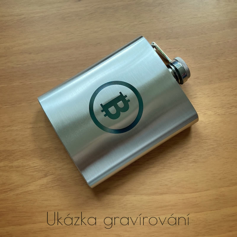 Nerez placatka 210 ml + gravírování