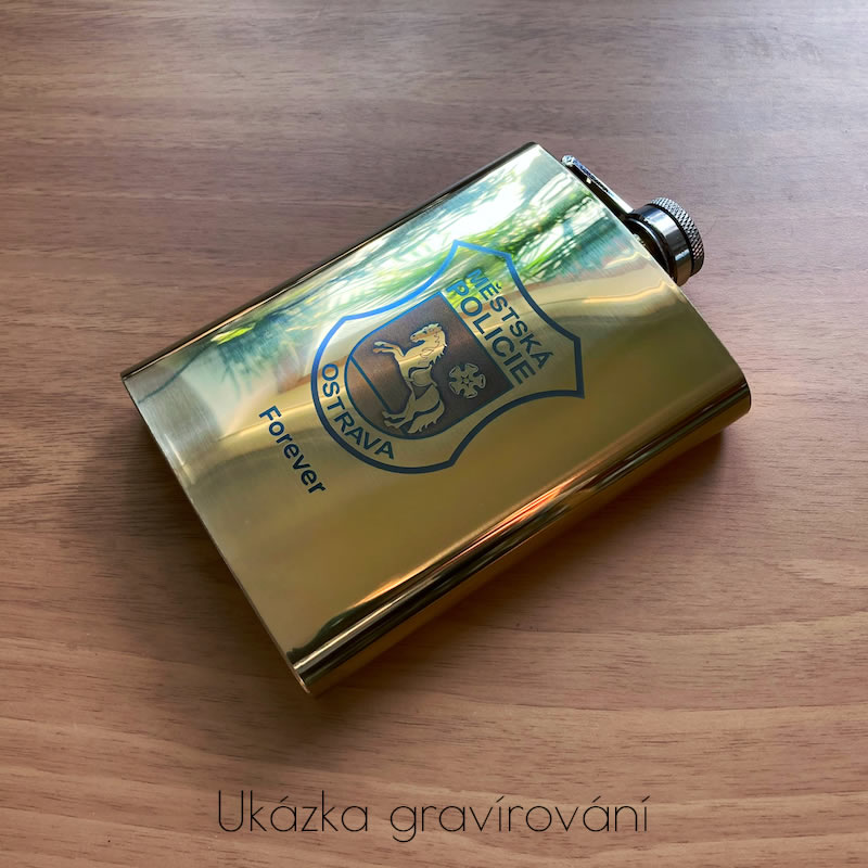 Zlatá placatka 240 ml