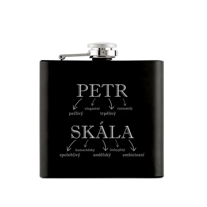 Placatka se jménem, příjmením a jeho vlastnostmi