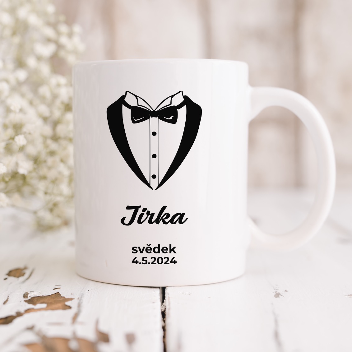 Svatební hrnek pro svědka