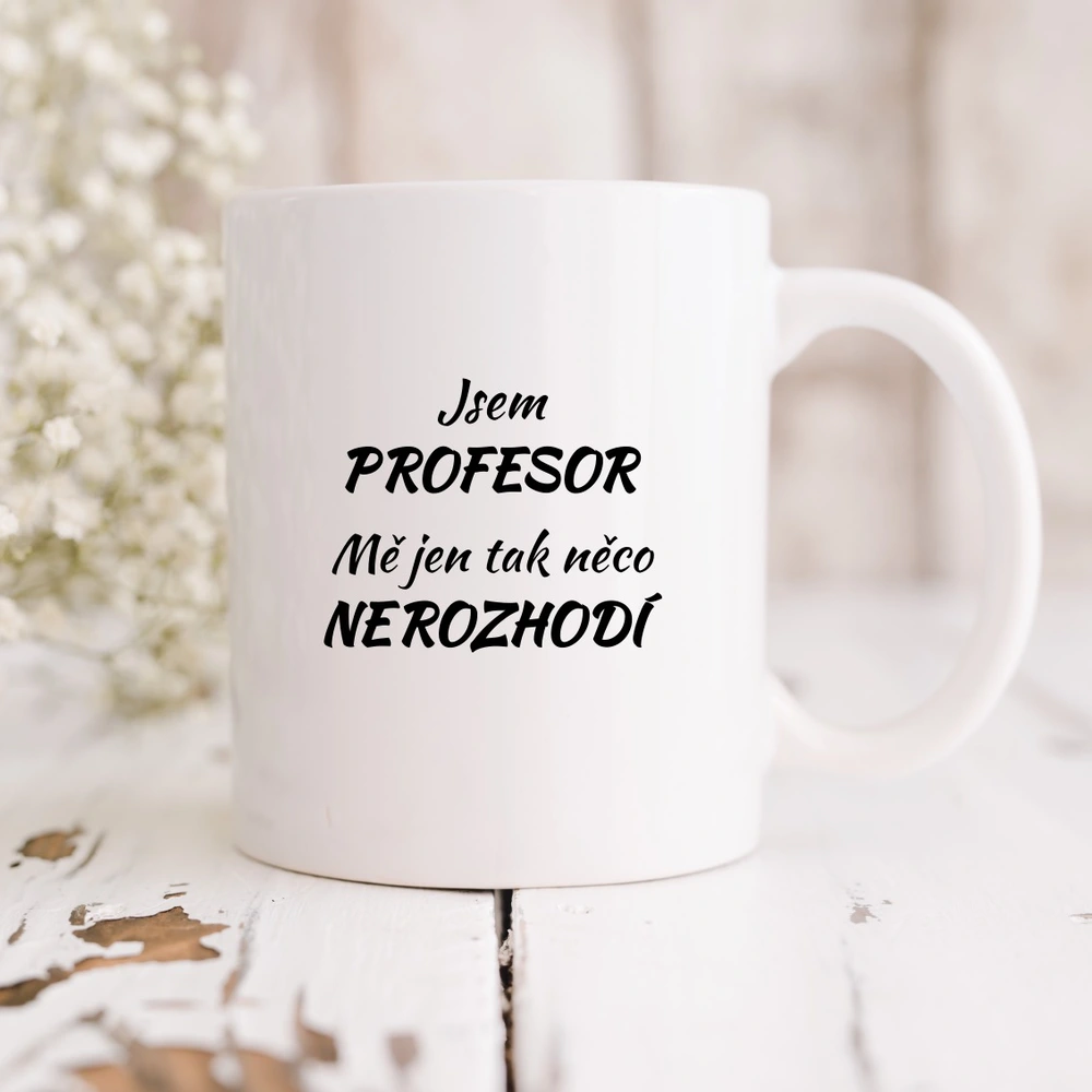 Hrnek - Jsem profesor