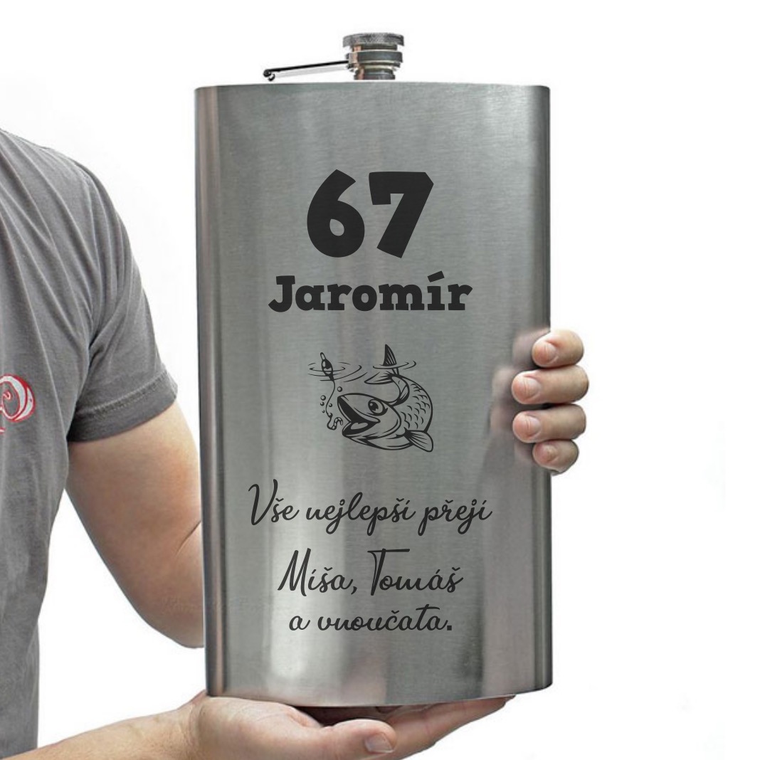Placatka pro rybáře k narozeninám