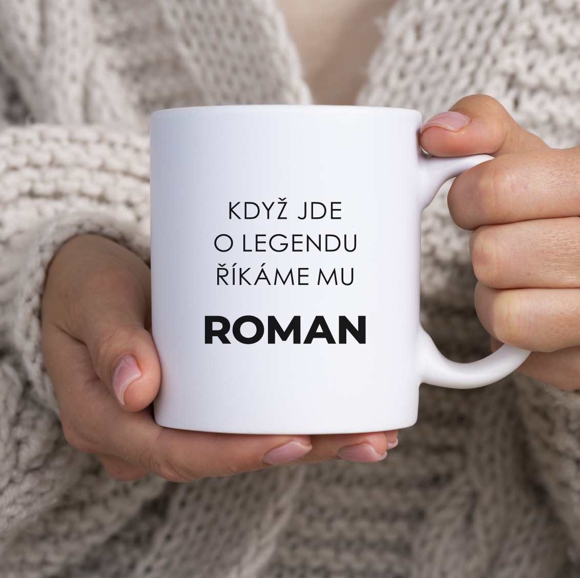 Hrnek se jménem pro legendu
