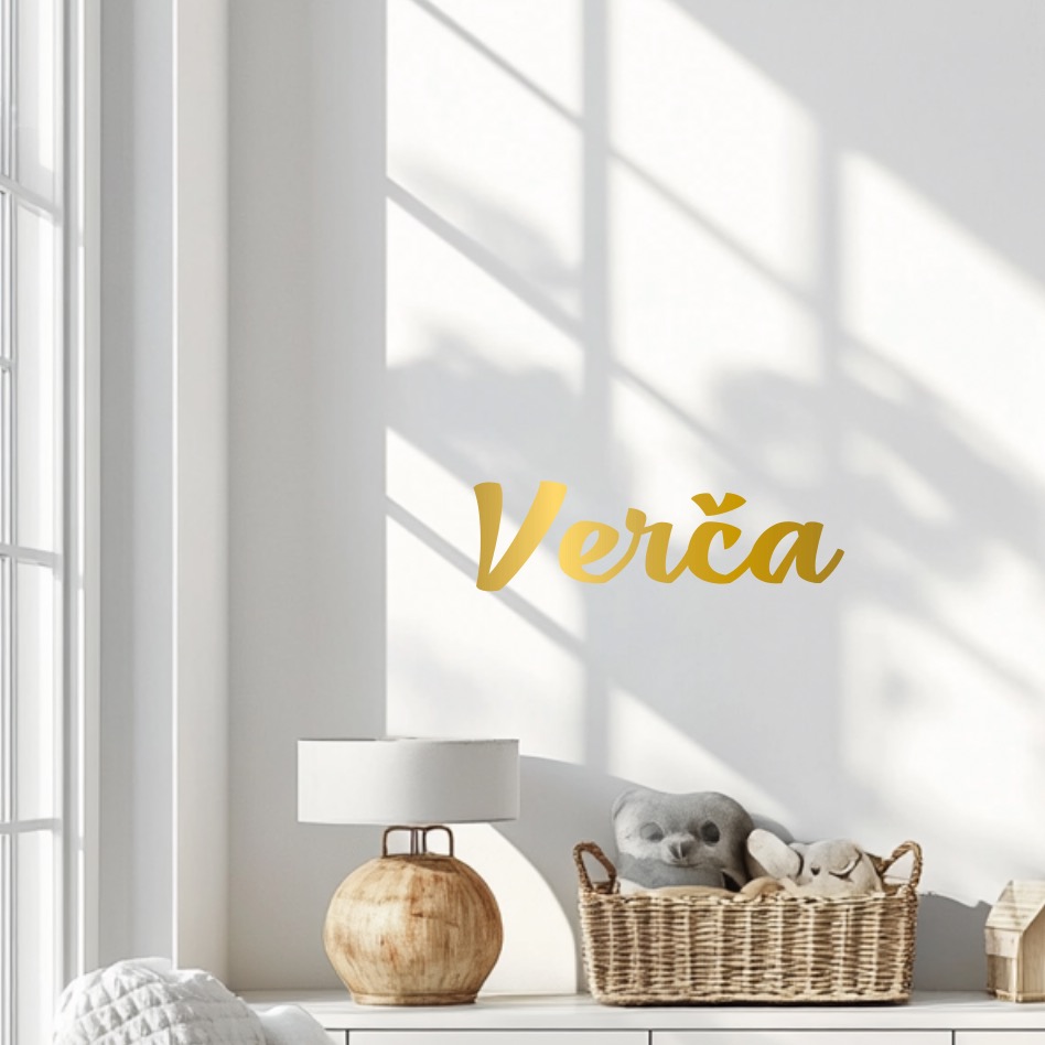 Vinylová samolepka - Jméno na přání