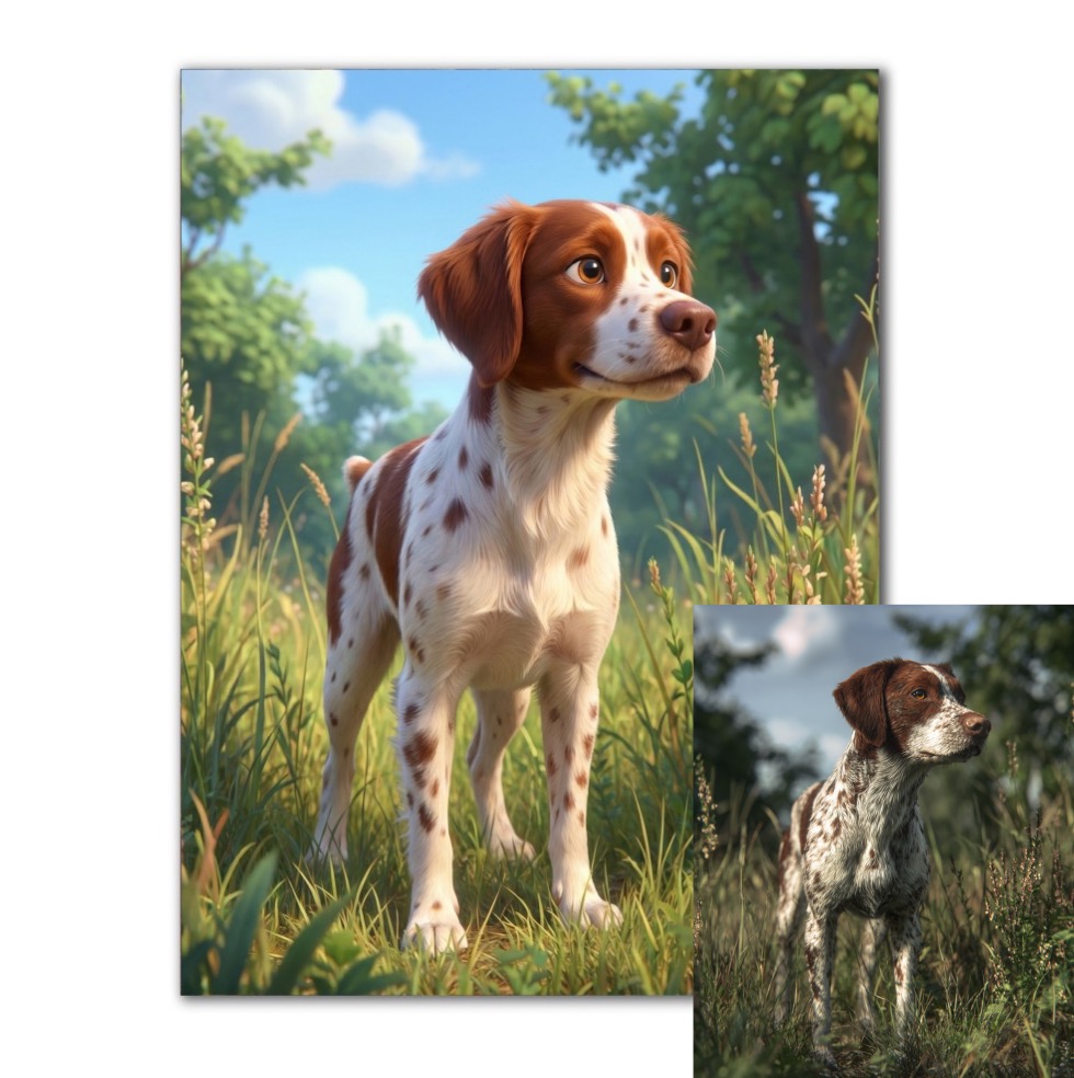 Karikatura podle vaší fotky - Obraz na plátně