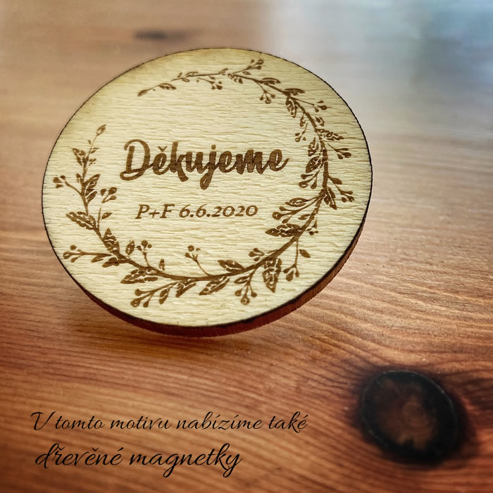 Placatka - Děkujeme