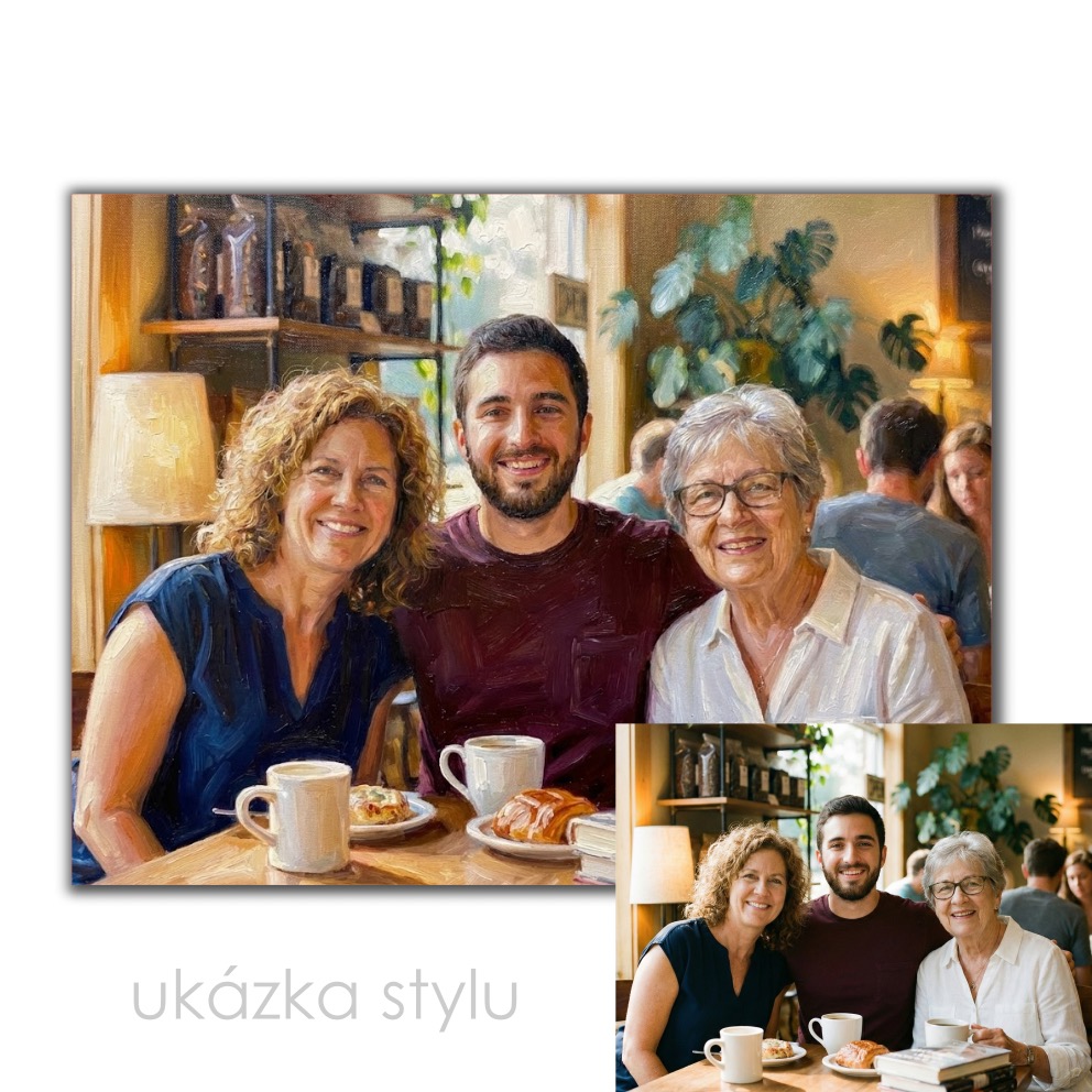 Olejomalba podle vaší fotky - Obraz na plátně