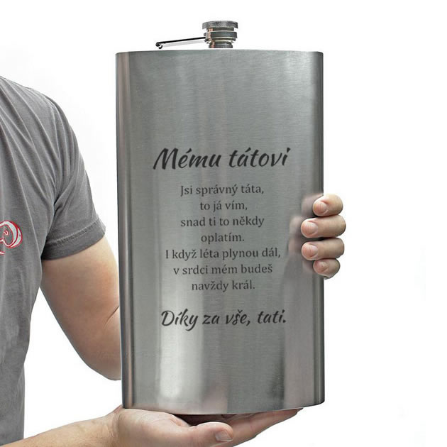 Svatební placatka pro tátu