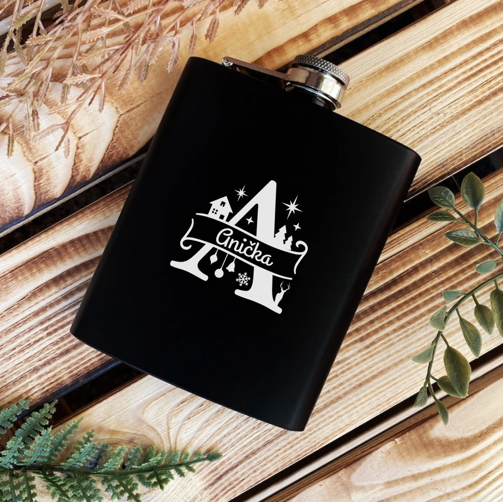 Vánoční placatka se jménem