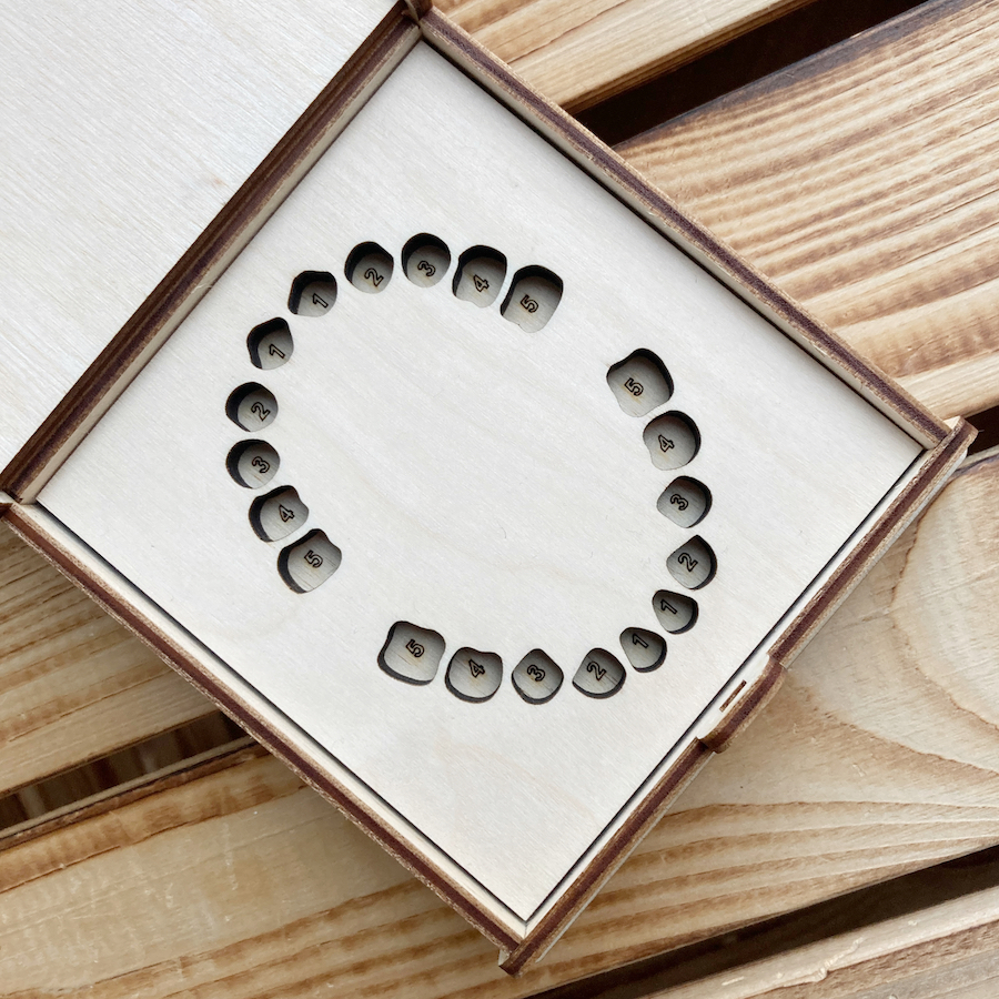 Krabička na mléčné zuby