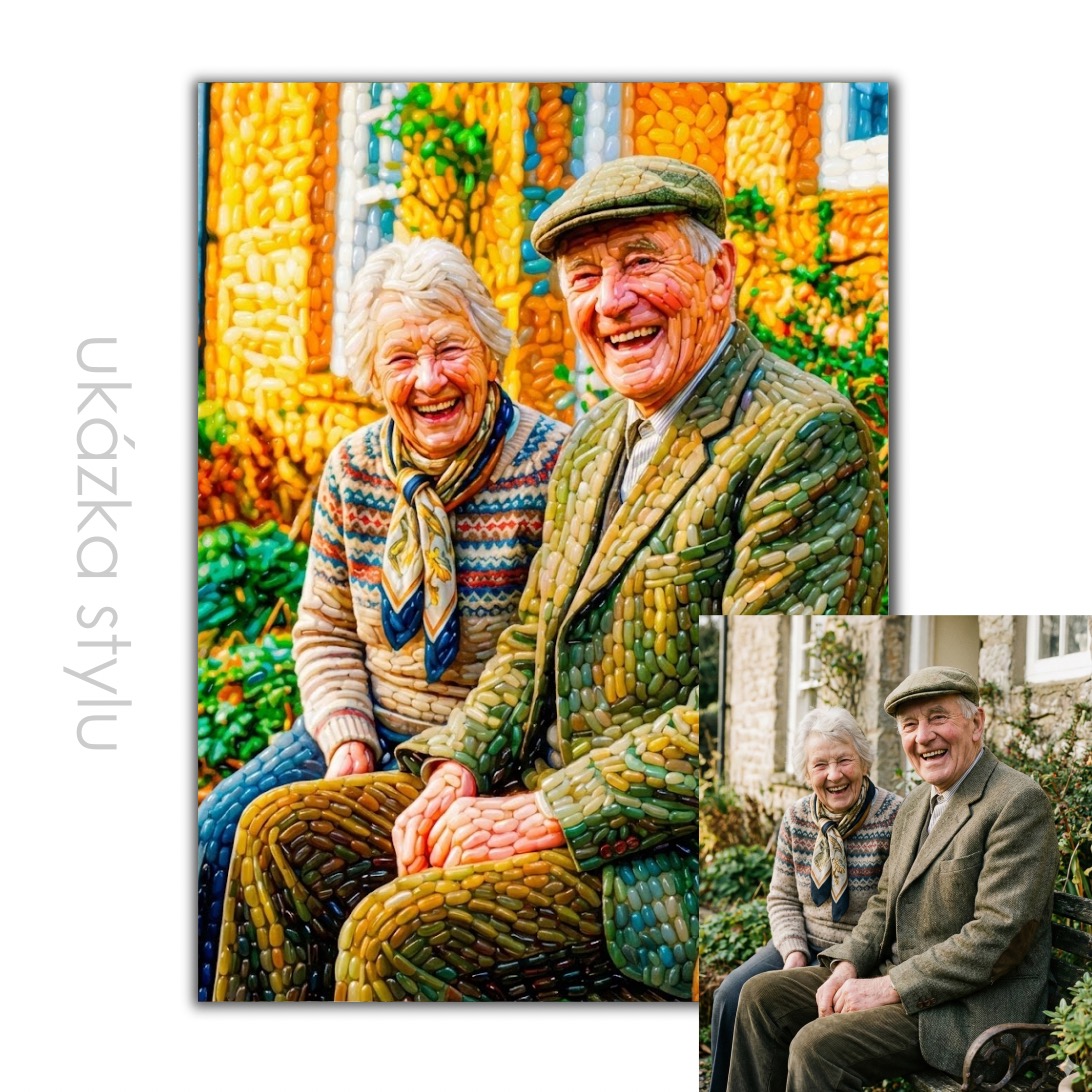 Ilustrace podle vaší fotky pro vlastní tisk