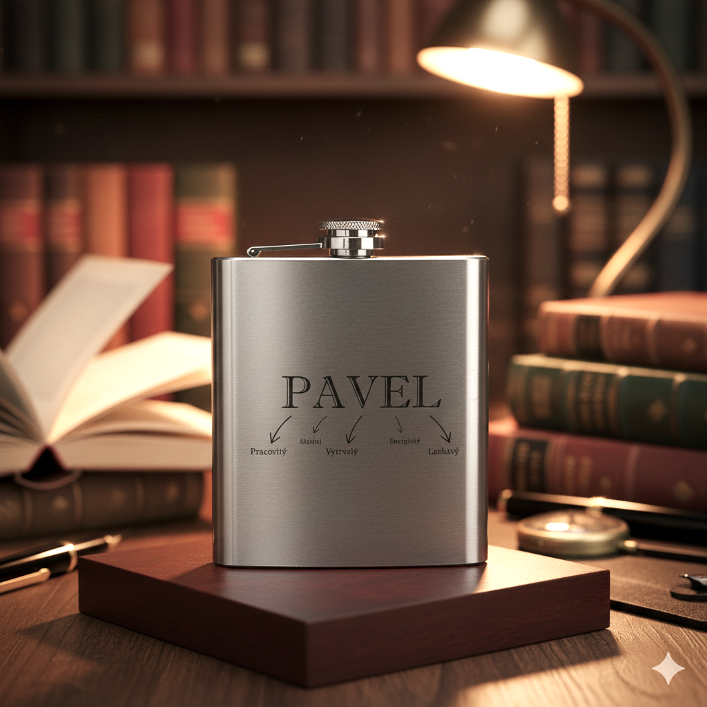 Placatka se jménem a jeho vlastnostmi (dárková sada)